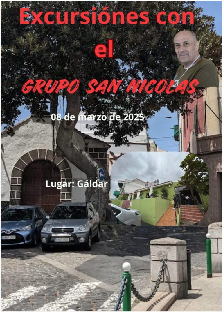 Lee más sobre el artículo Excursión a Gáldar 8 de marzo de 2025