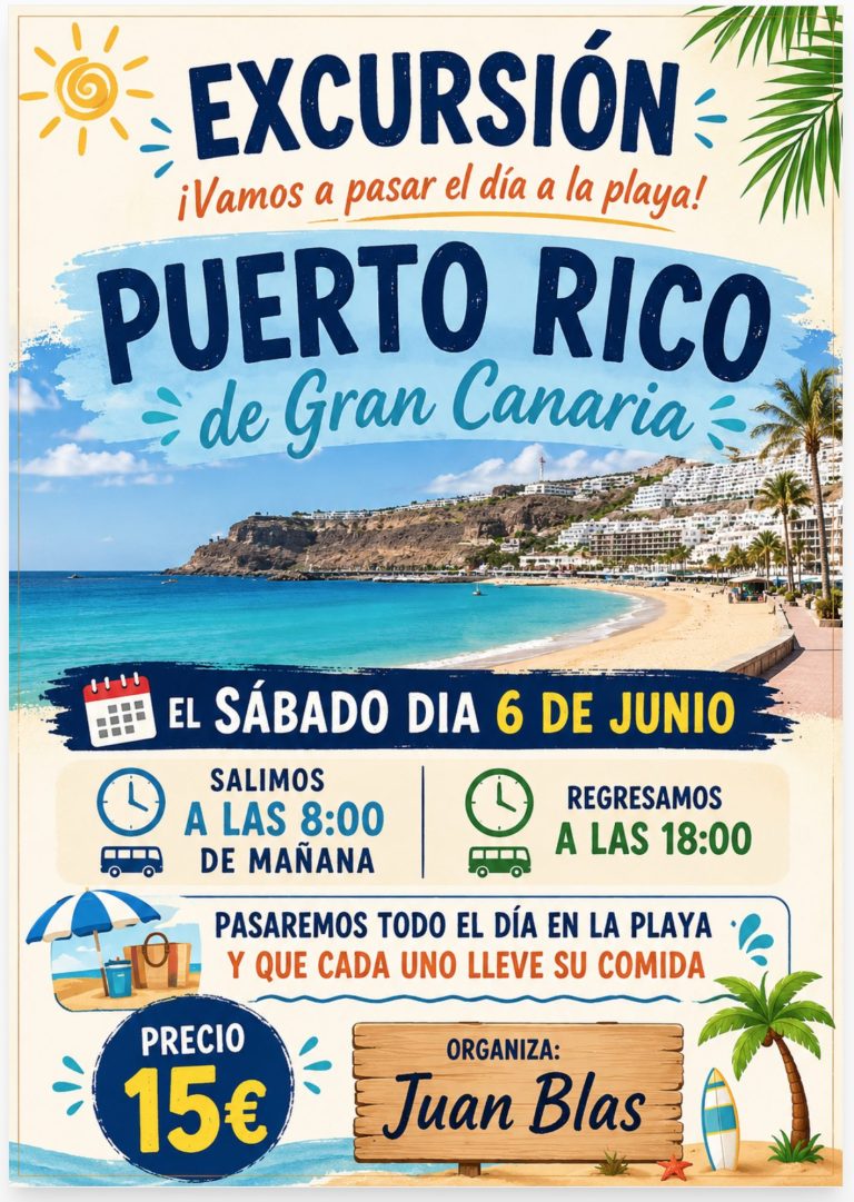 Lee más sobre el artículo Excursiones Verano 2026